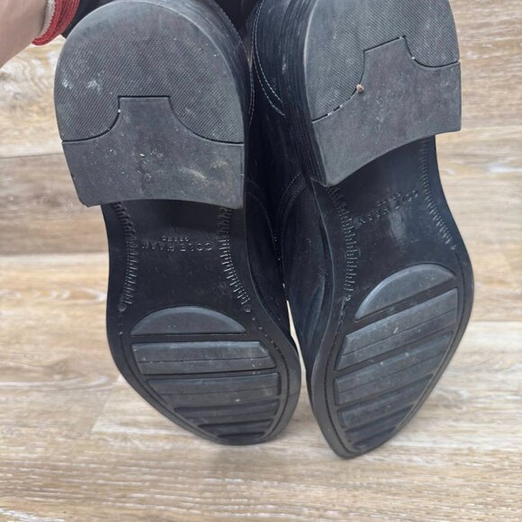 Cole Haan Hawthorne Black Leather Plain Toe Oxford Shoes Men's Size 13 - Picture 4 of 7